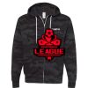 Triumph - Unisex Lightweight Full-Zip Hooded Sweatshirt Thumbnail
