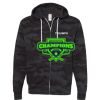 Triumph - Unisex Lightweight Full-Zip Hooded Sweatshirt Thumbnail