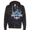 Triumph - Unisex Lightweight Full-Zip Hooded Sweatshirt Thumbnail