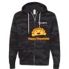 Triumph - Unisex Lightweight Full-Zip Hooded Sweatshirt Thumbnail