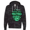 Triumph - Unisex Lightweight Full-Zip Hooded Sweatshirt Thumbnail