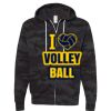 Triumph - Unisex Lightweight Full-Zip Hooded Sweatshirt Thumbnail