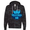Triumph - Unisex Lightweight Full-Zip Hooded Sweatshirt Thumbnail