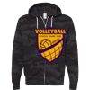 Triumph - Unisex Lightweight Full-Zip Hooded Sweatshirt Thumbnail