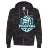 Triumph - Unisex Lightweight Full-Zip Hooded Sweatshirt Thumbnail