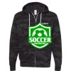 Triumph - Unisex Lightweight Full-Zip Hooded Sweatshirt Thumbnail