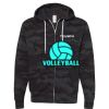 Triumph - Unisex Lightweight Full-Zip Hooded Sweatshirt Thumbnail