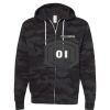 Triumph - Unisex Lightweight Full-Zip Hooded Sweatshirt Thumbnail