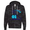 Triumph - Unisex Lightweight Full-Zip Hooded Sweatshirt Thumbnail