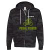 Triumph - Unisex Lightweight Full-Zip Hooded Sweatshirt Thumbnail