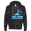 Triumph - Unisex Lightweight Full-Zip Hooded Sweatshirt Thumbnail